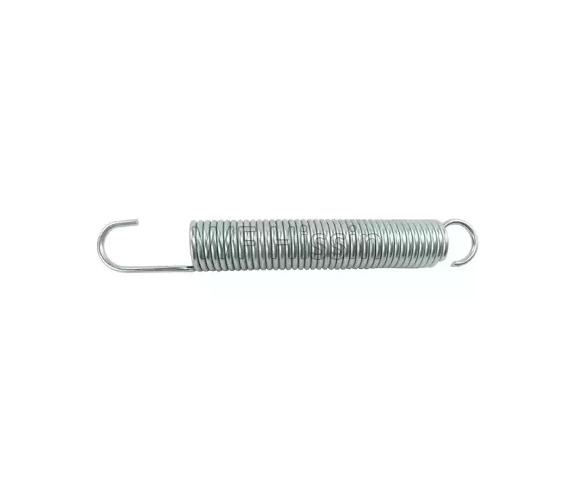 Tension spring wood chipper